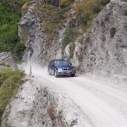 Driving Skippers Road, New Zealand