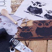 High Print Methods, Such as Linol