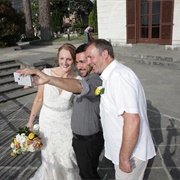 Take a Selfie With a Bride