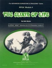 RPGA4 the Elixir of Life