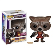 Rocket Rackoon Red Suit Flocked