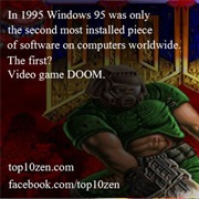 DOOM Was the Most Installed Piece of Software, Windows 95 the Second