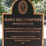 Maple Hill Cemetery, AL