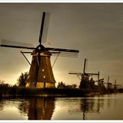 Mill Complex at Kinderdijk