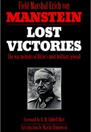 Lost Victories (Erich Von Manstein)
