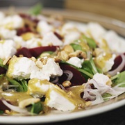 Salade Van Rode Biet, Veldsla En Feta