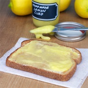 Lemon Curd on Toast