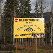 Highway of Tears, Canada