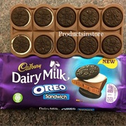 Cadbury Oreo Sandwich Bar