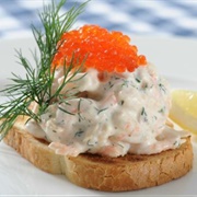 Toast Skagen (Prawns & Mayonnaise)