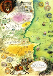 Narnia and the Surrounding Countries (C.S. Lewis)