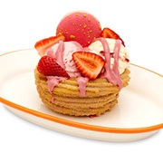 Strawberry Churro Roll