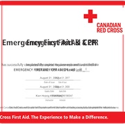 First Aid & CPR Level C