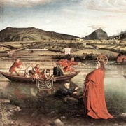 Konrad Witz: The Miraculous Draught of Fishes (1444) Musée D&#39;Art Et D&#39;histoire, Geneva