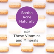 Omega 3 and Vitamins to Heal and Prevent Acne