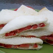 Tomato Finger Sandwich