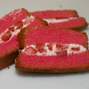 Strawberry Chiffon Cake