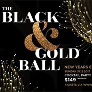 The Black and Gold Ball, New Year&#39;s Eve at Cloudland