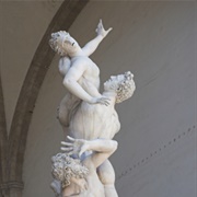 Giambologna - The Rape of the Sabine Women (1581-1583) Loggia Dei Lanzi, Florence