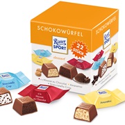 Shokowürfel Dessert