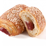 Raspberry Filled Croissant