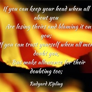 &quot;If&quot; by Rudyard Kipling