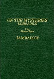 On the Mysteries of Egypt