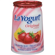 Strawberry Fruit Cup Yogurt