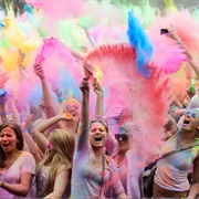 Participate in Holi Festival in India