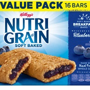 Kellogg&#39;s Nutri-Grain Blueberry Breakfast Bars