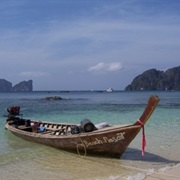 Relaxing on Ko Phi Phi, Thailand