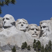 Admire Mount Rushmore