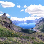 Heaven Lake, China/North Korea