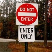 Do Not Enter