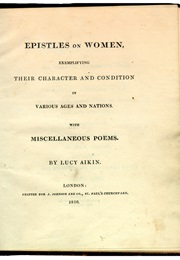 Epistles on Women (Lucy Aiken)