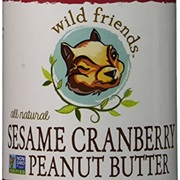 Wild Friends Sesame Cranberry Peanut Butter