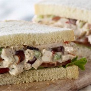 Panera's Napa Almond Chicken Salad Sandwich