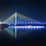 Ada Bridge, Belgrade