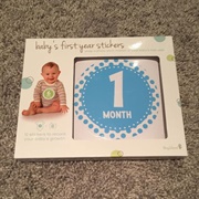 Baby&#39;s First Year Stickers