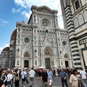 Cathedral and Bell Tower in Florence, Italy