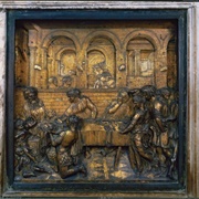 Donatello: The Feast of Herod (1423-1427) Bapistery, Siena Cathedral, Siena