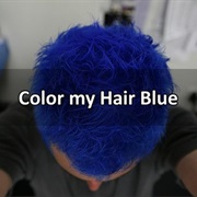 Color My Hair Blue