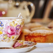 Tea in the Terrace Room, Omni William Penn Hotel