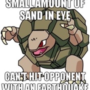 Attacks Missing Nearly Every Time After Taking Just One Sand Attack