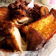 Gallo Pinto W/Queso Frito