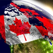 Canada Is the 2nd Largest Country in the World (Landmass)