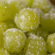 Sugared Prosecco Grapes
