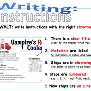 Writing Basic Instructions
