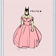 Blushing Batman