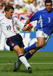 World Cup 2002: England V Brazil